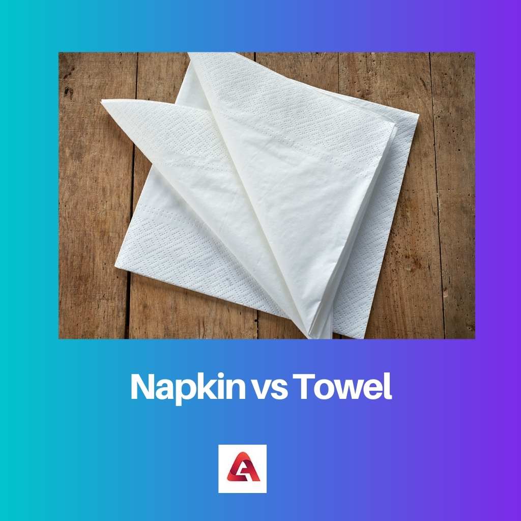 ナプキン vs タオル