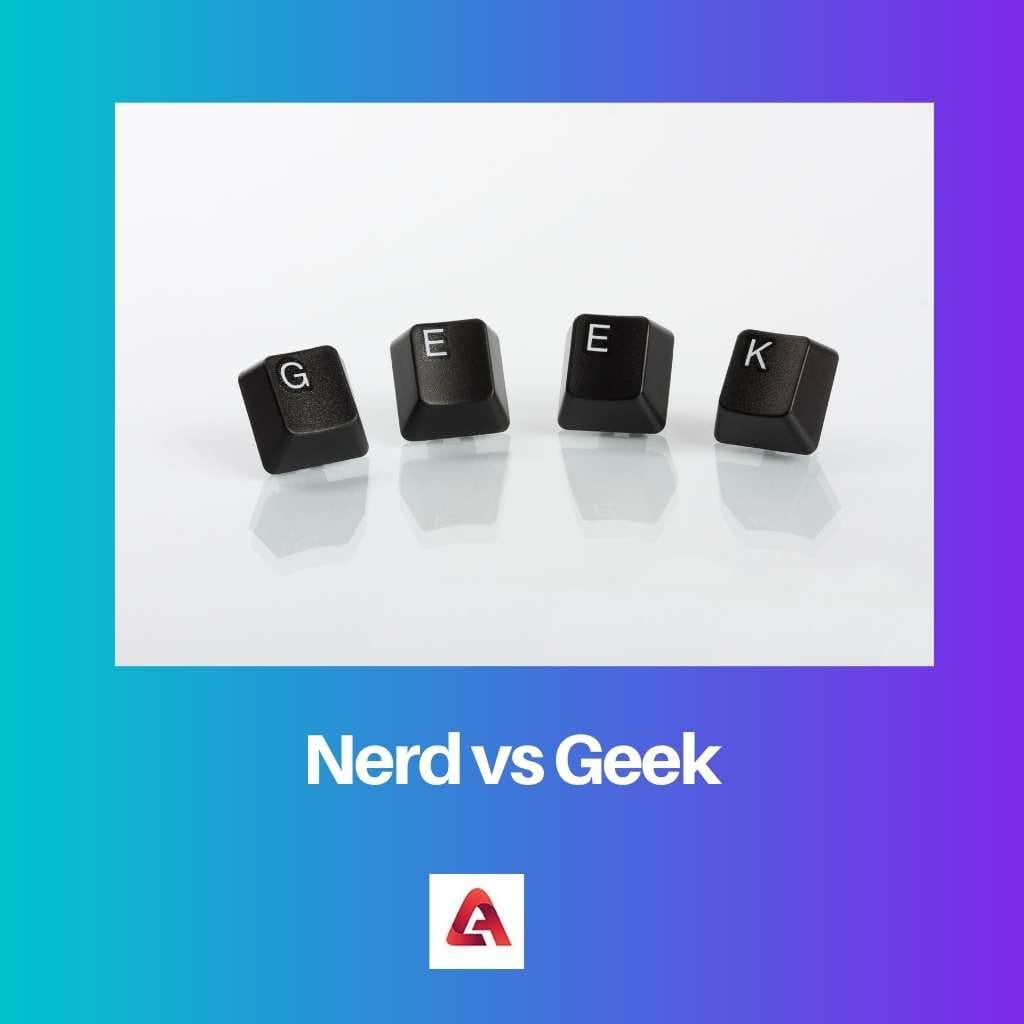 Nerd contre Geek