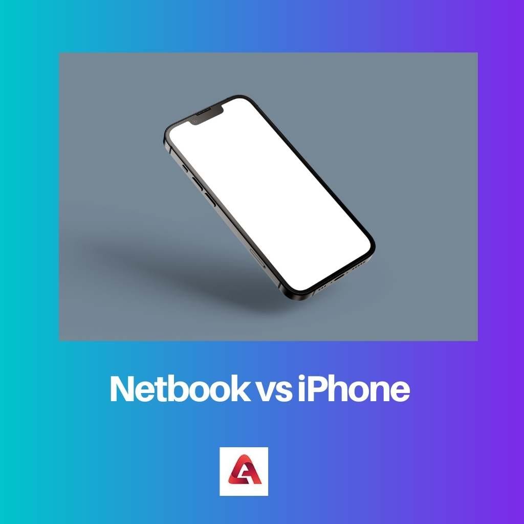 Netbook frente a iPhone