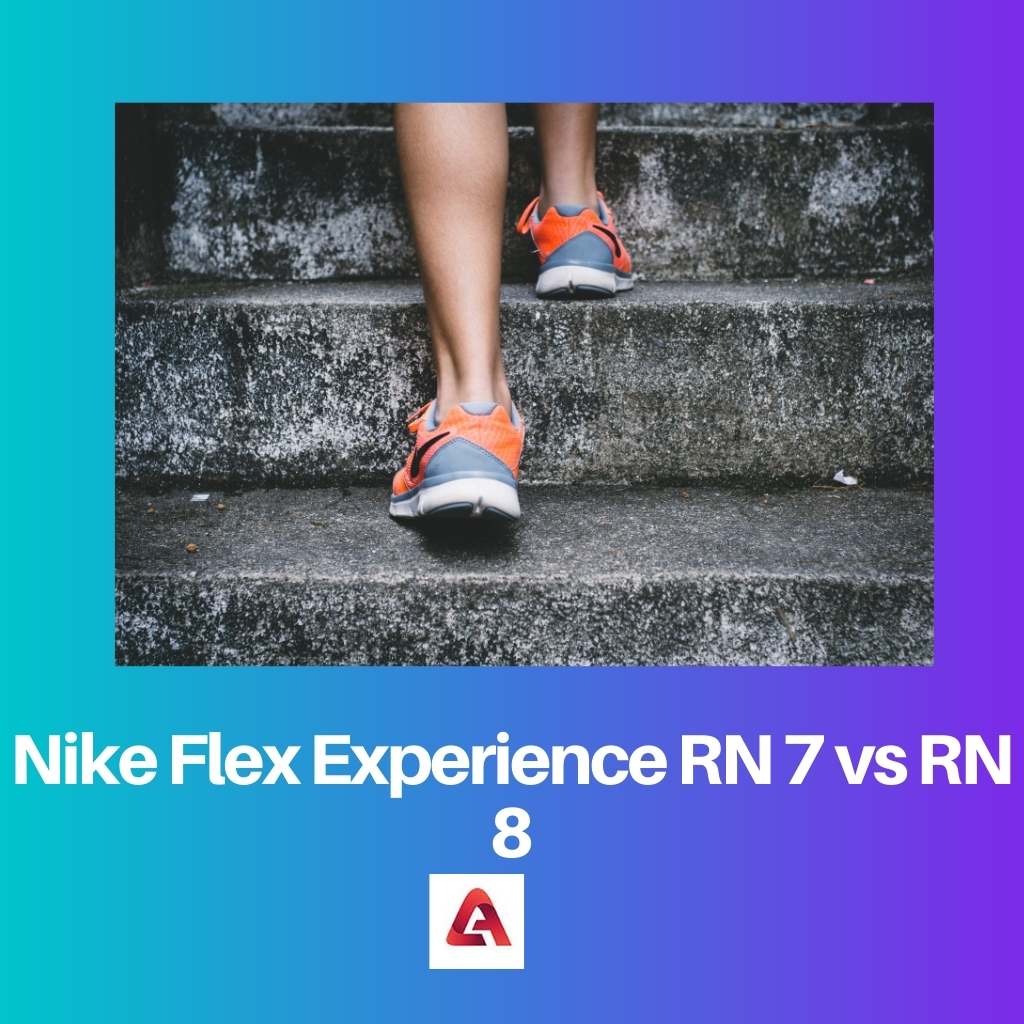 Nike Flex Experience RN 7 vs RN 8