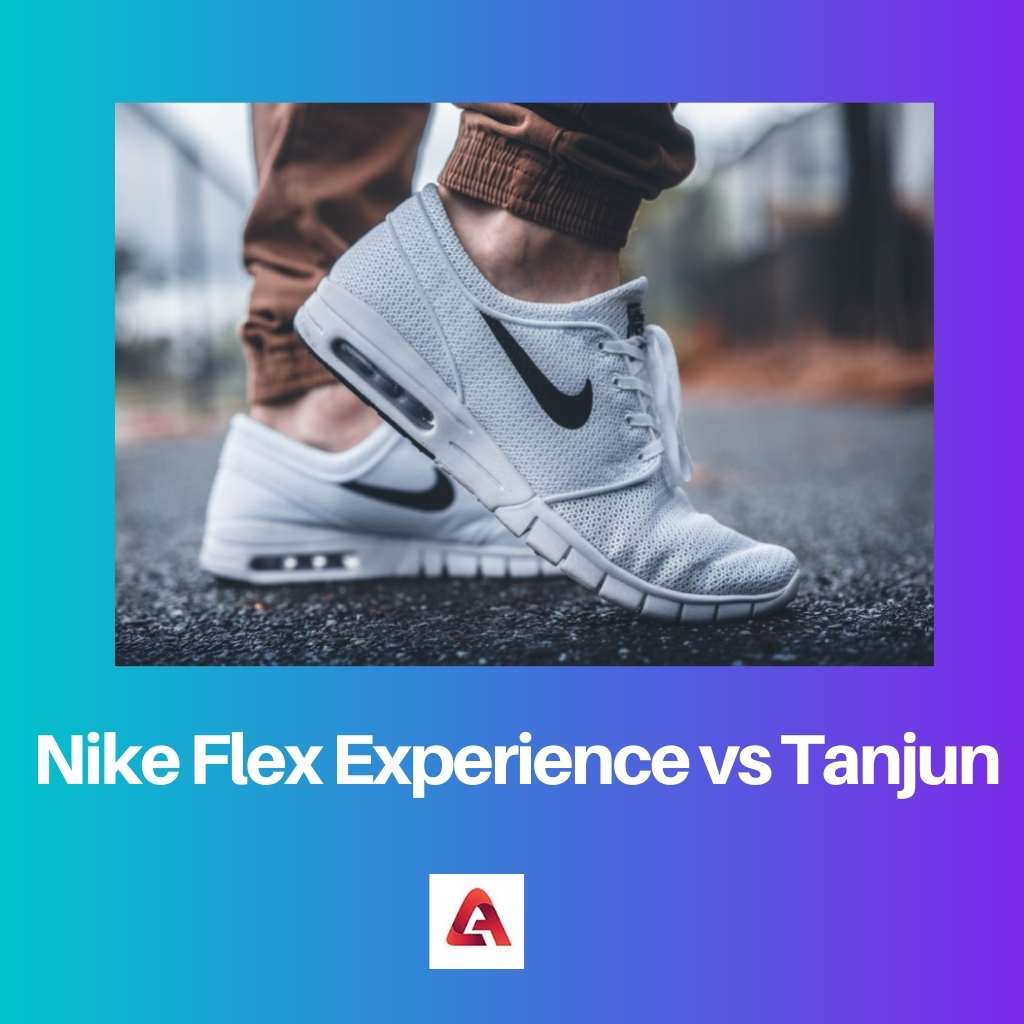 Nike Flex Experience vs Tanjun