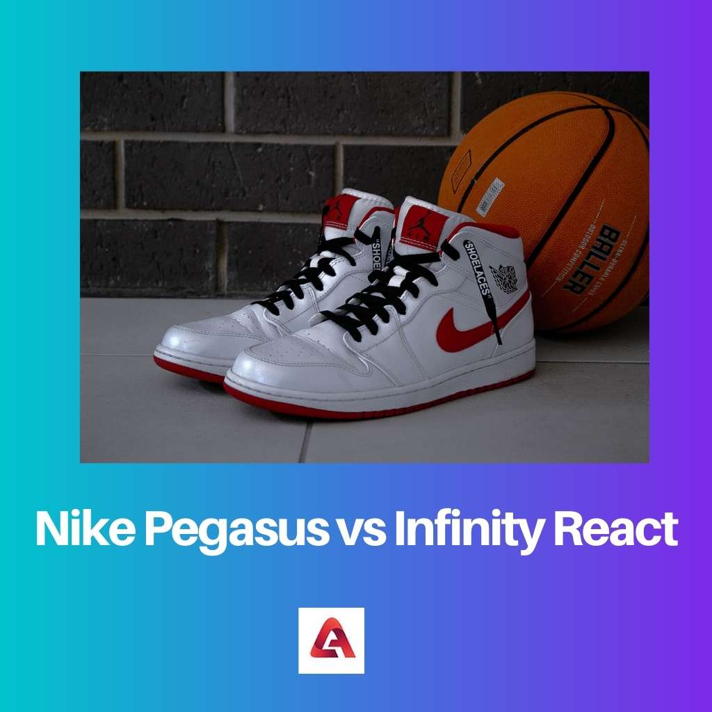 Nike Pegasus против Infinity React