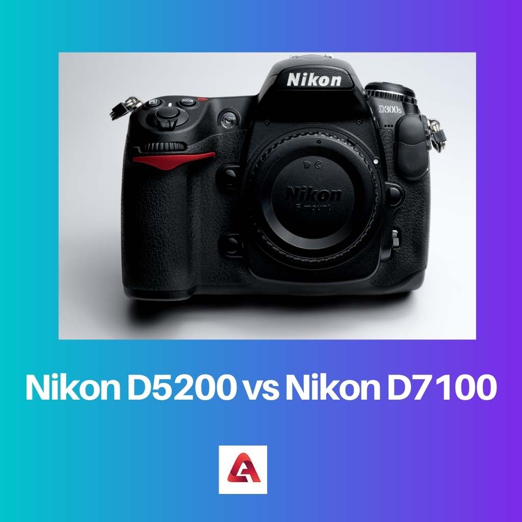 Nikon D5200 vs Nikon D7100
