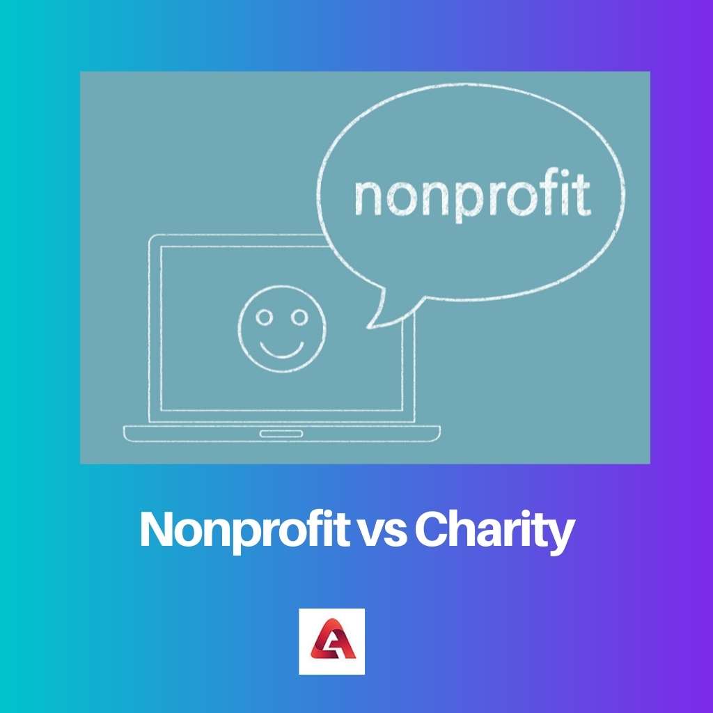 Nonprofit vs Charity