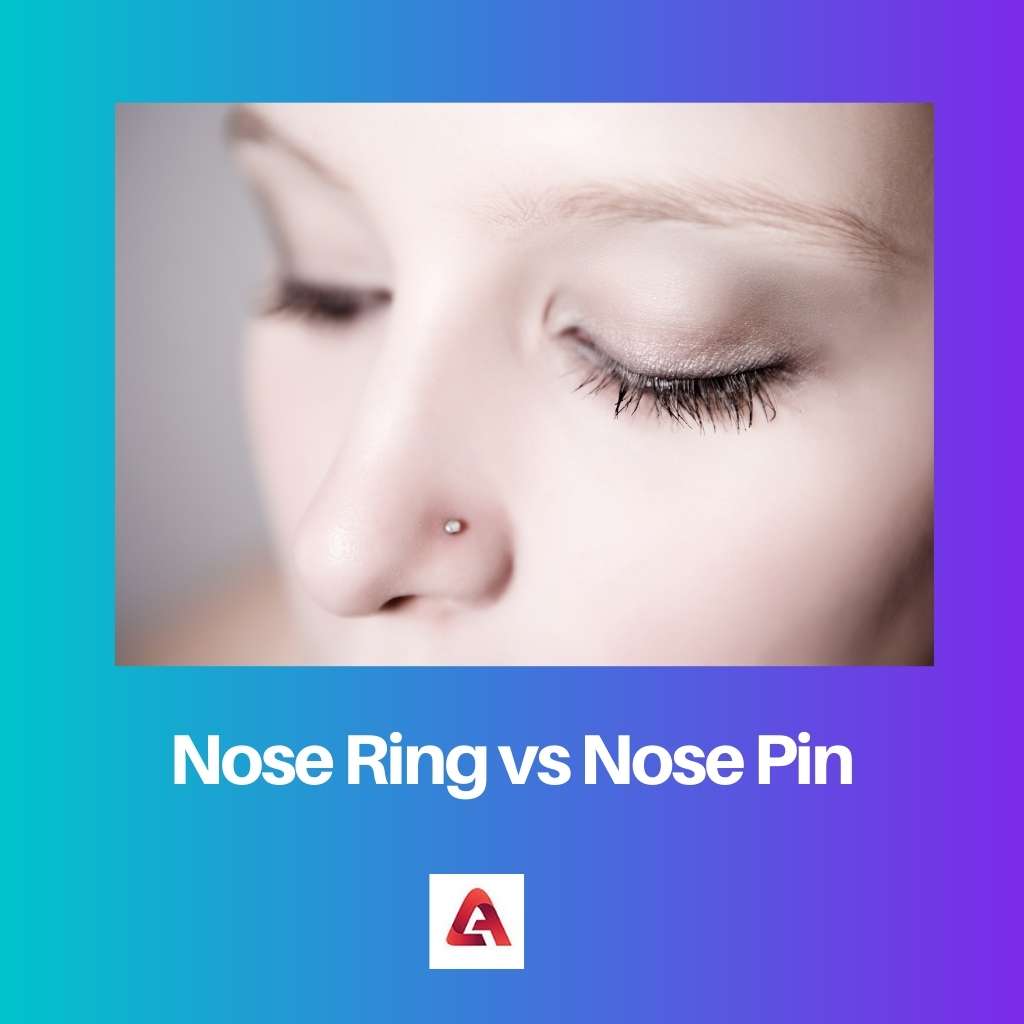鼻輪 vs 鼻ピン