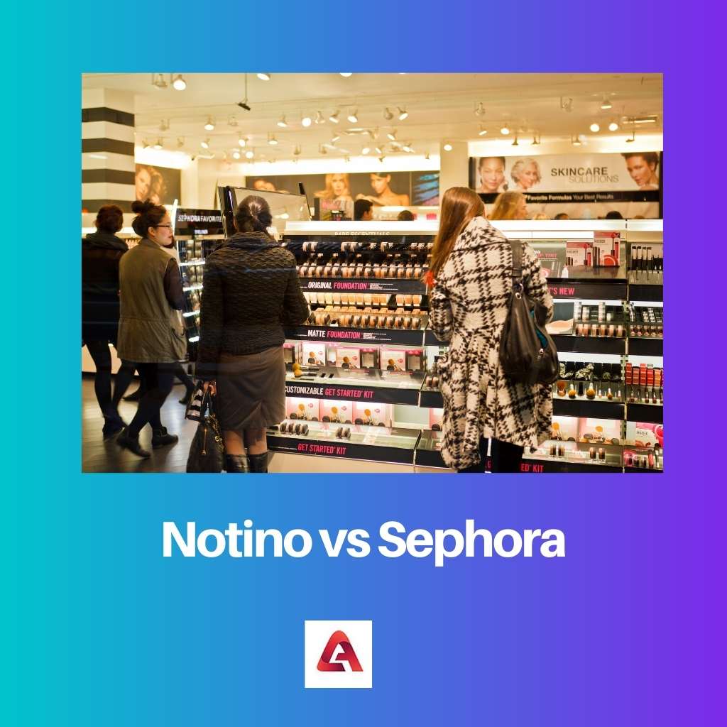 Notino gegen Sephora