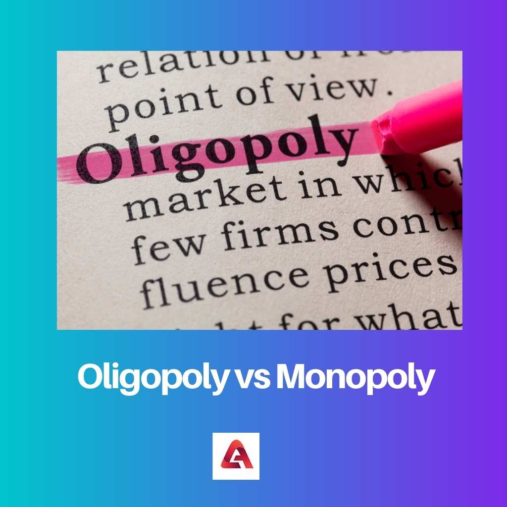 Oligopolie versus monopolie