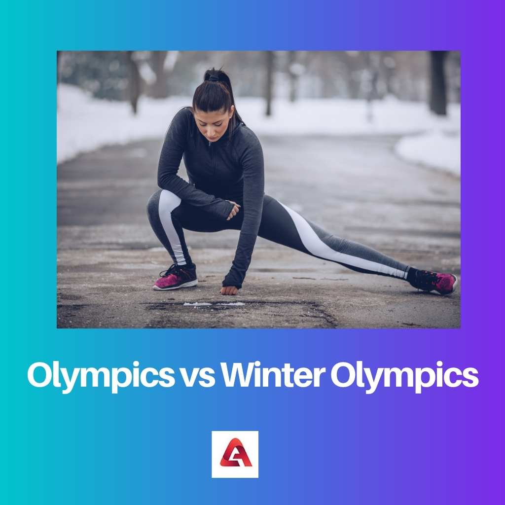 Jeux olympiques vs Jeux olympiques d'hiver
