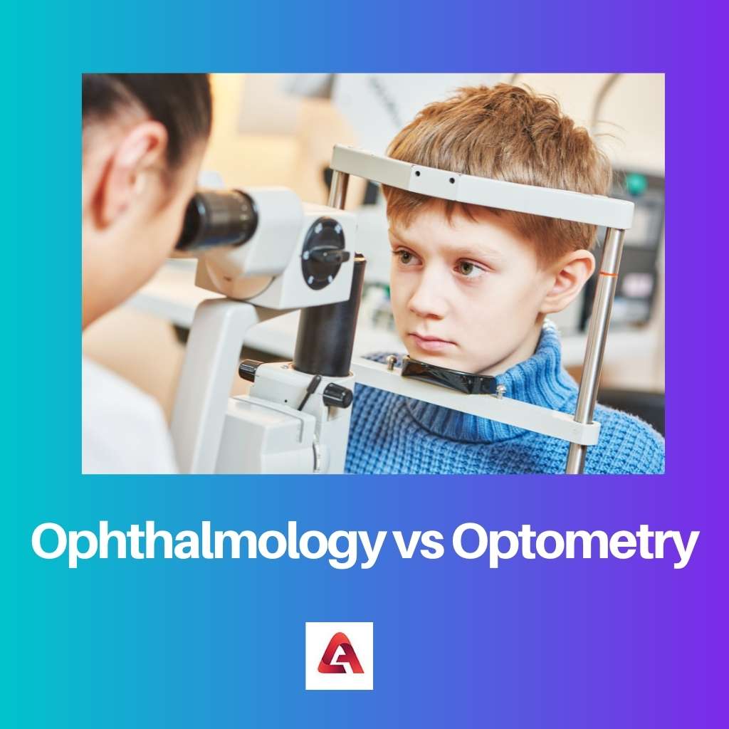 Oftalmologi vs Optometri