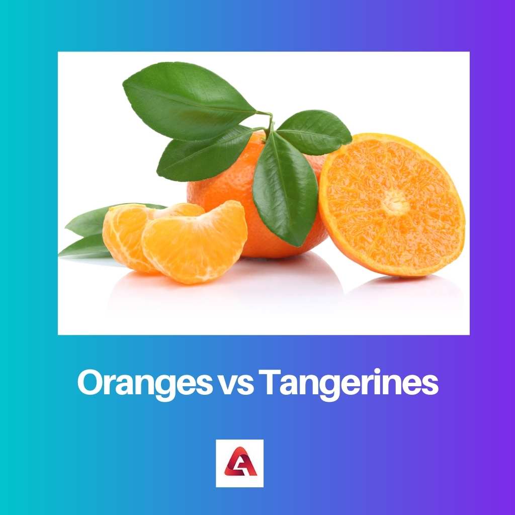 Pomeranče vs mandarinky