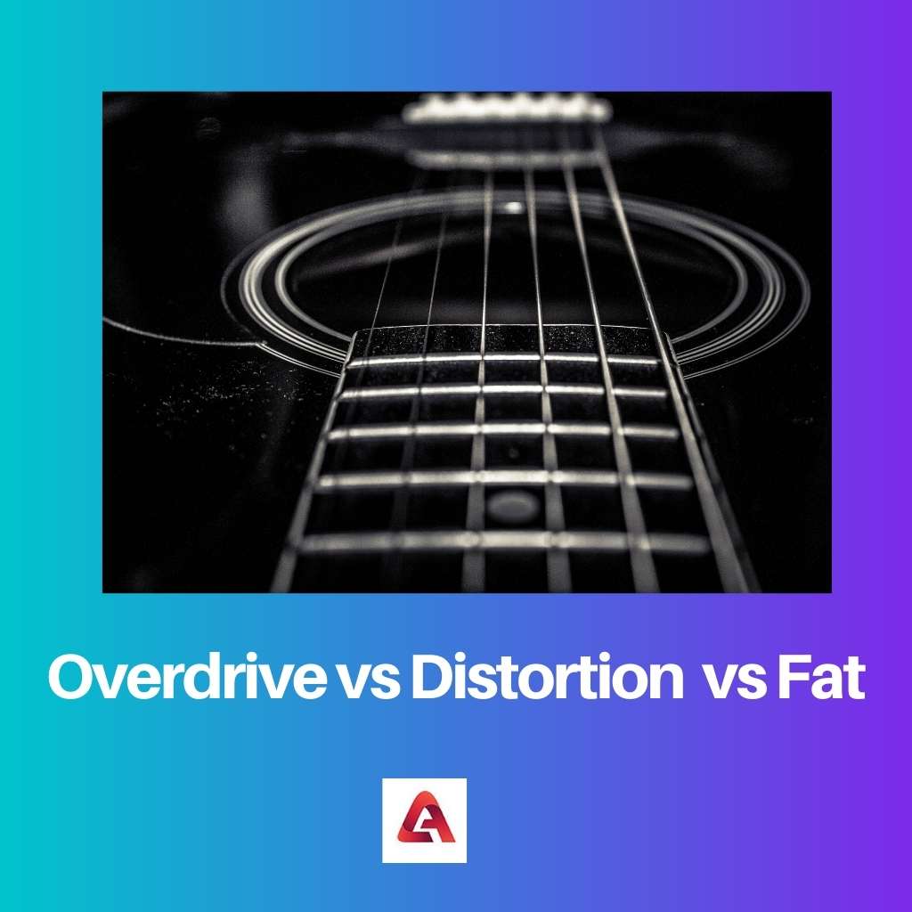 Overdrive vs Distortion