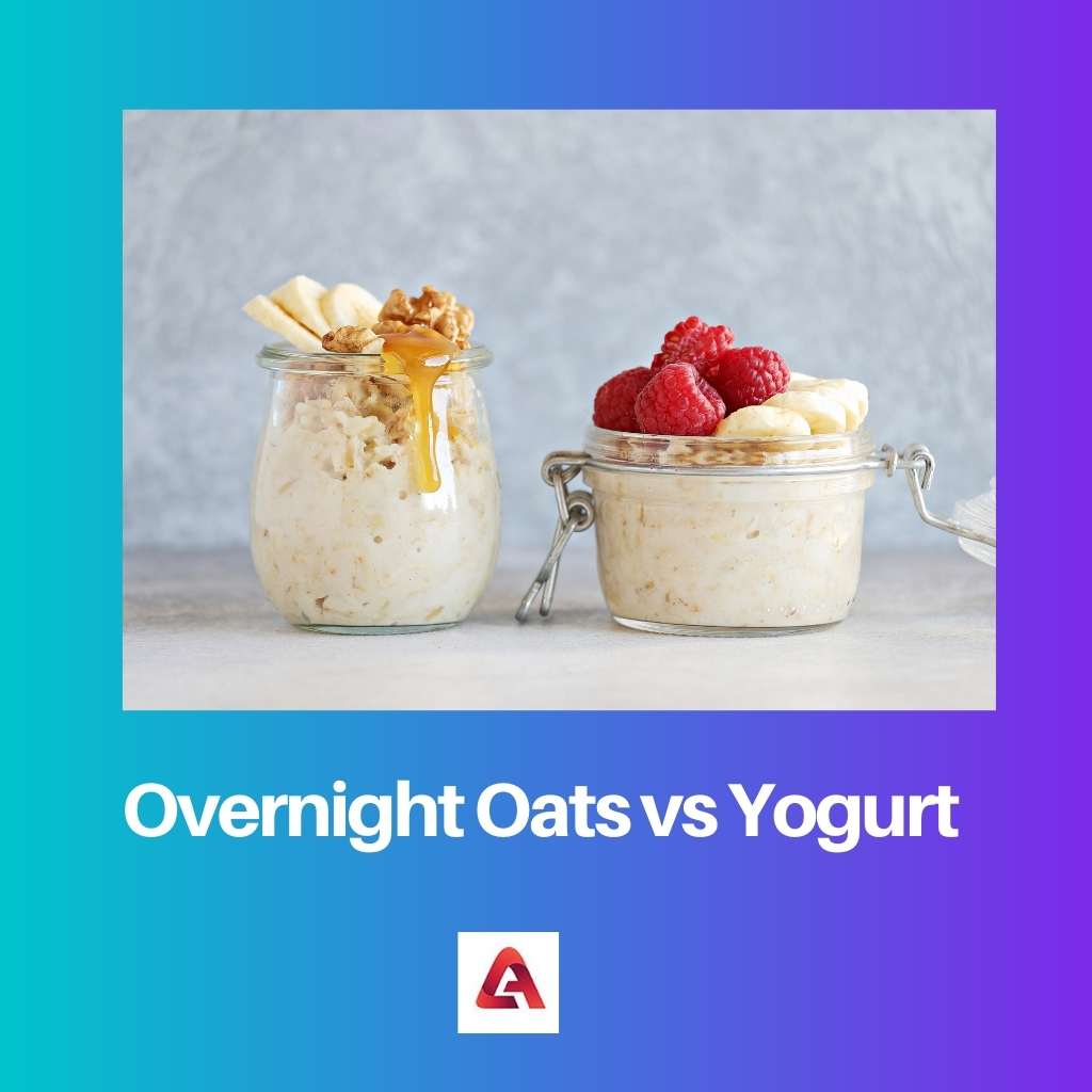 Avena notturna contro yogurt