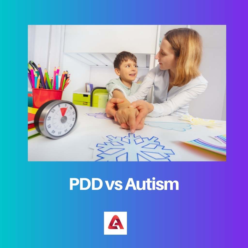 PDD vs Autism