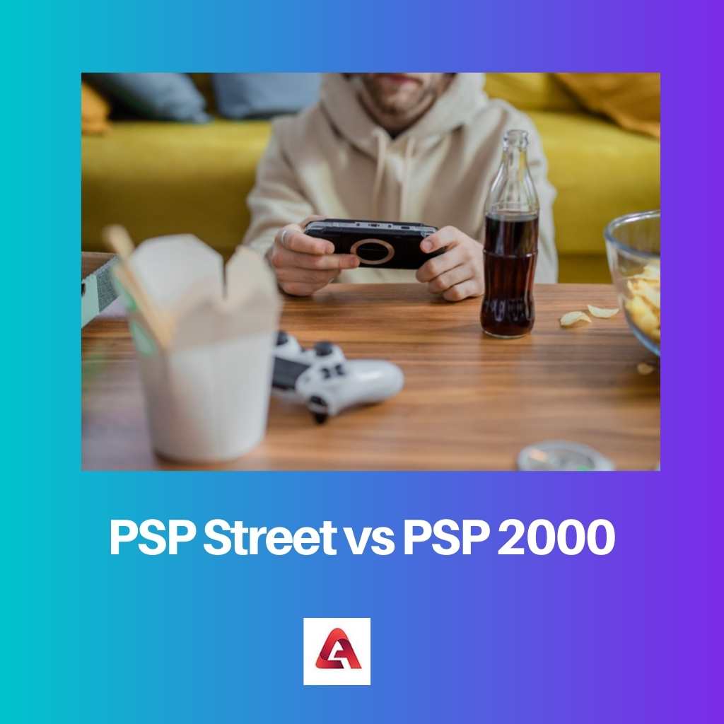 PSP Street vs PSP 2000