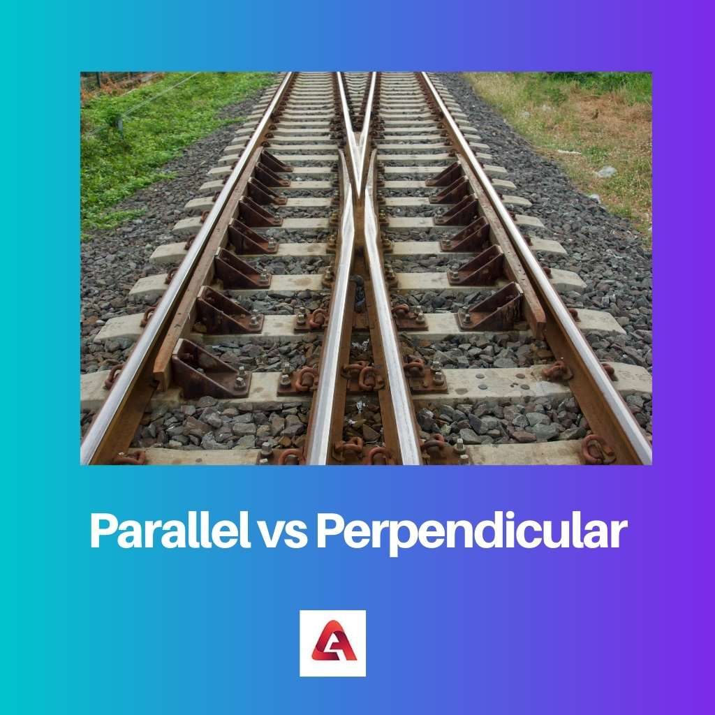Parallèle vs Perpendiculaire