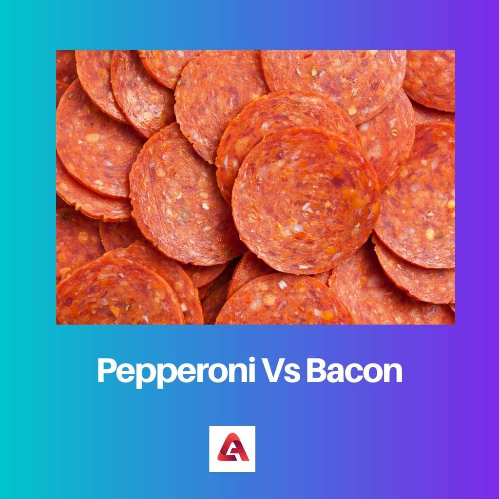 Pepperoni versus slanina