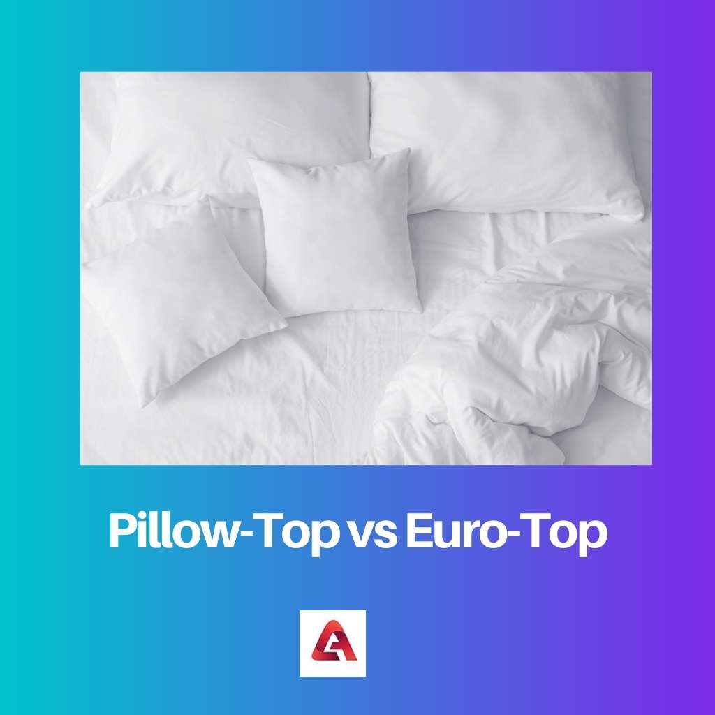 Pillow Top vs Euro Top