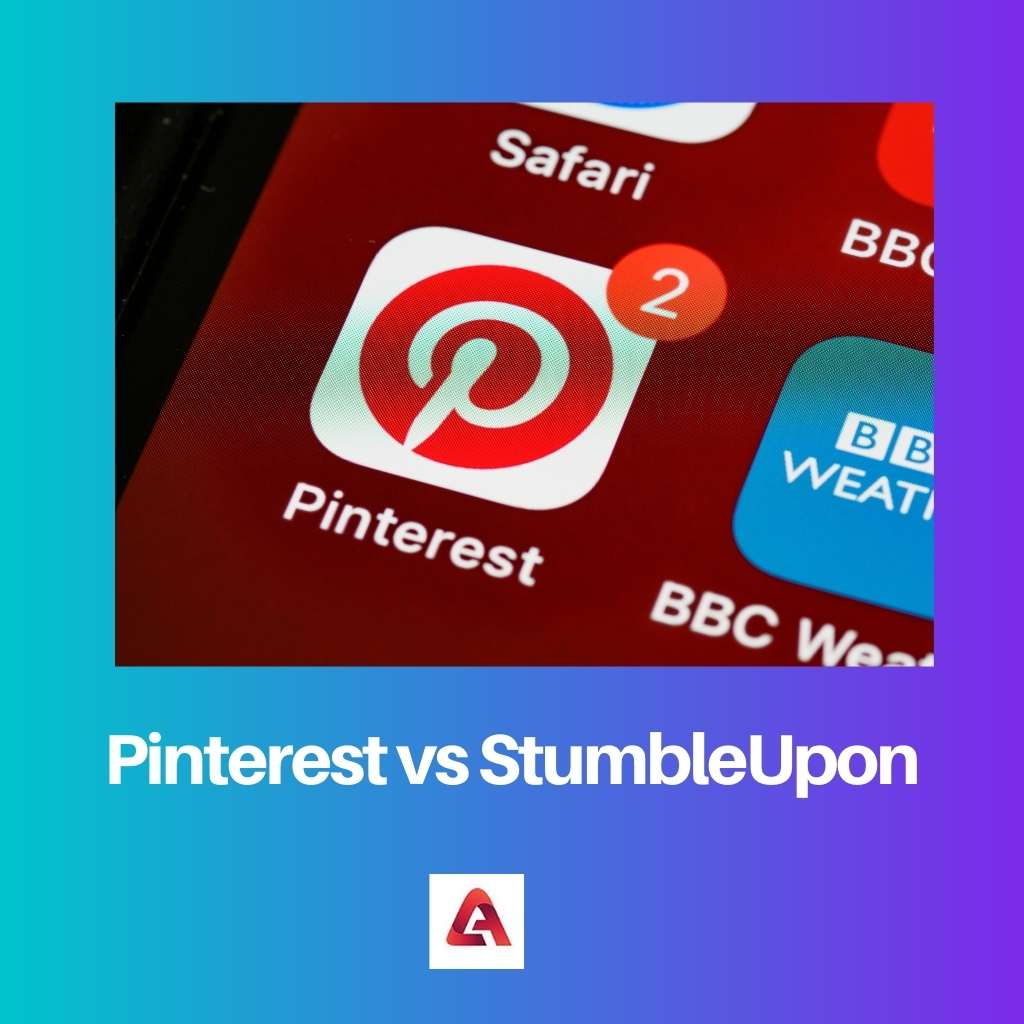 Pinterest contre StumbleUpon