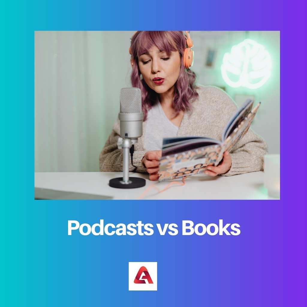 Podcasts contre livres