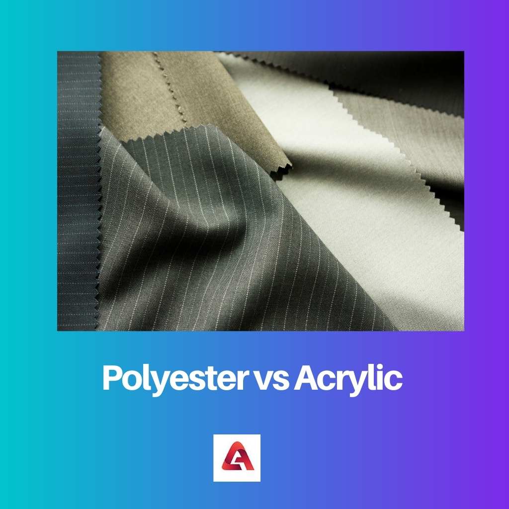 Polyester vs Acrylique