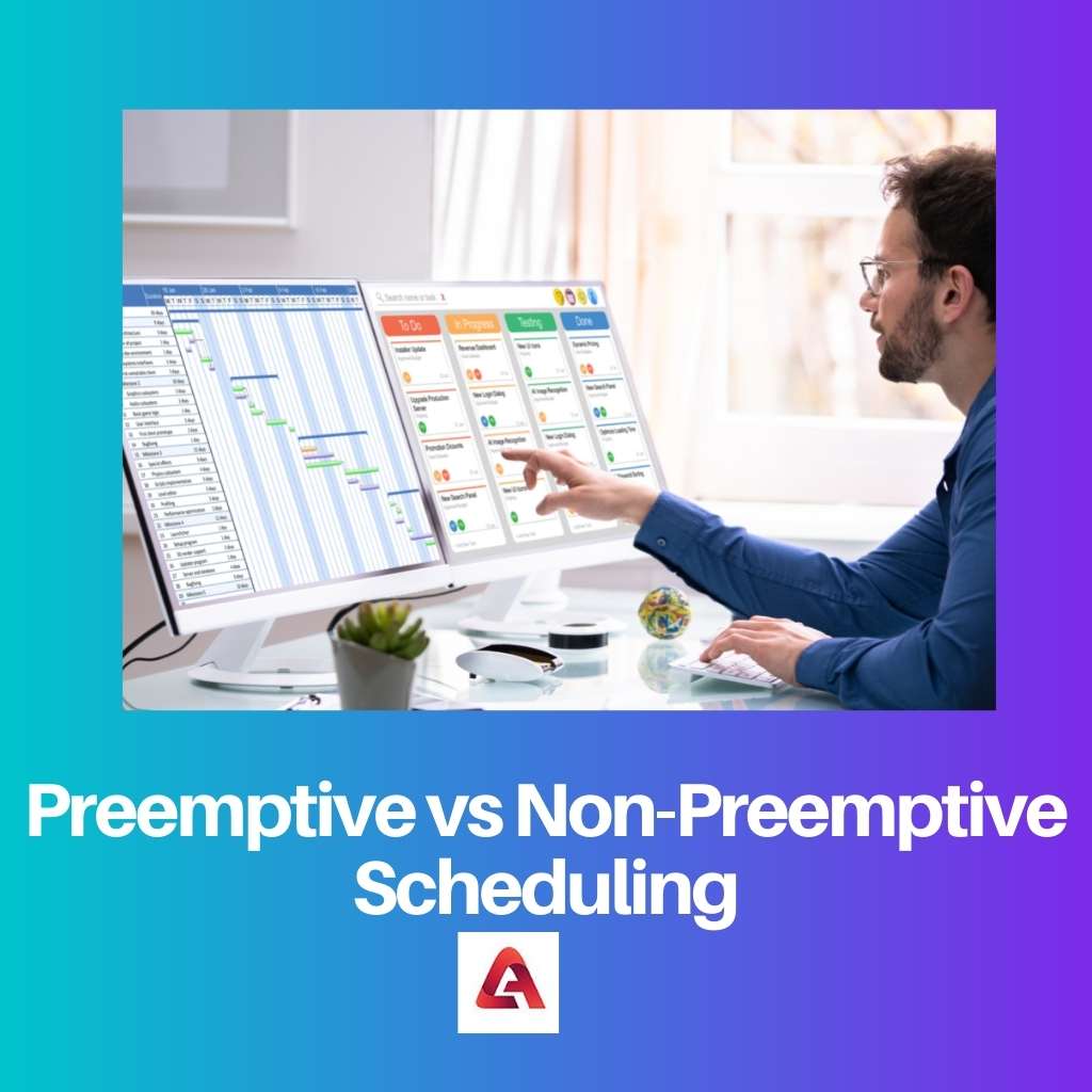 Preemptive vs Non Preemptive Scheduling