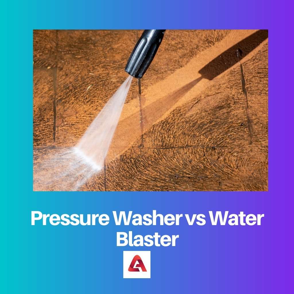 Πλυντήριο πίεσης vs Water Blaster