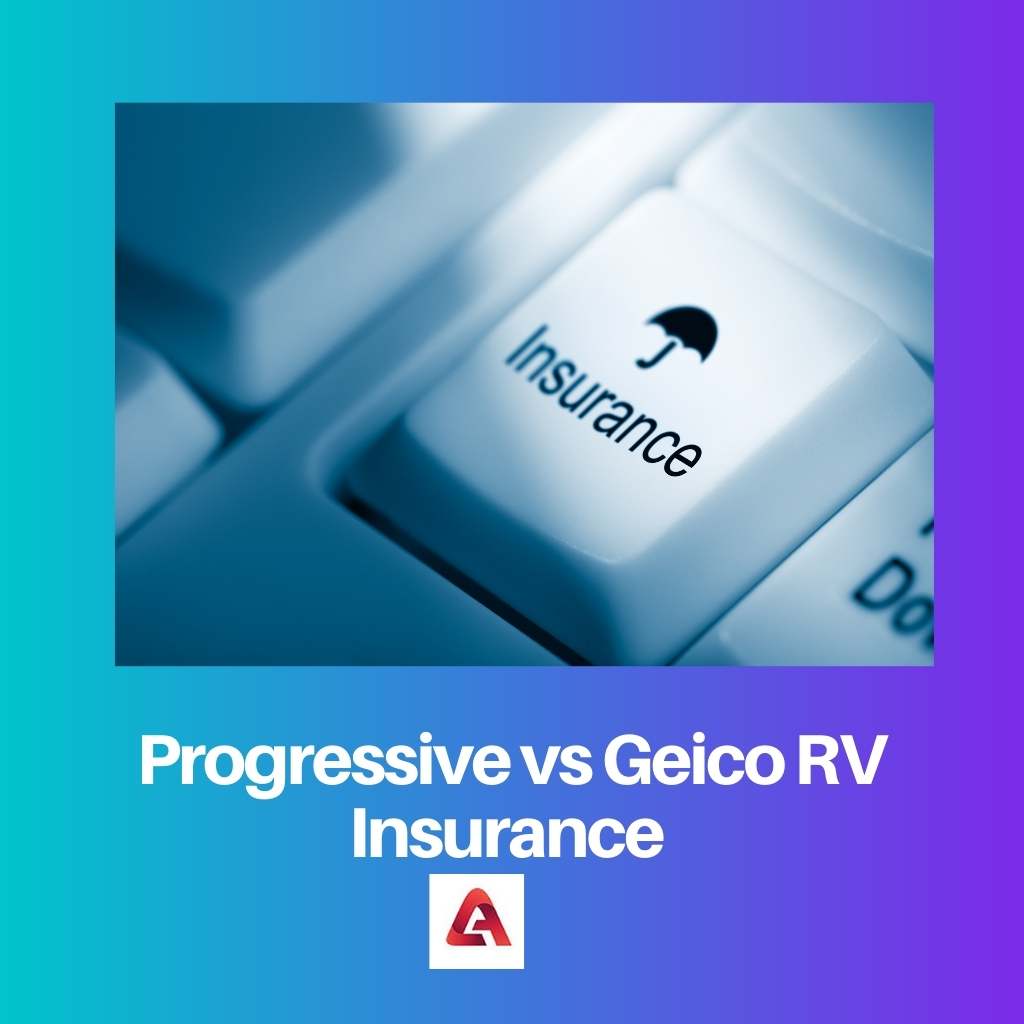 Прогрессивная страховка против Geico RV Insurance