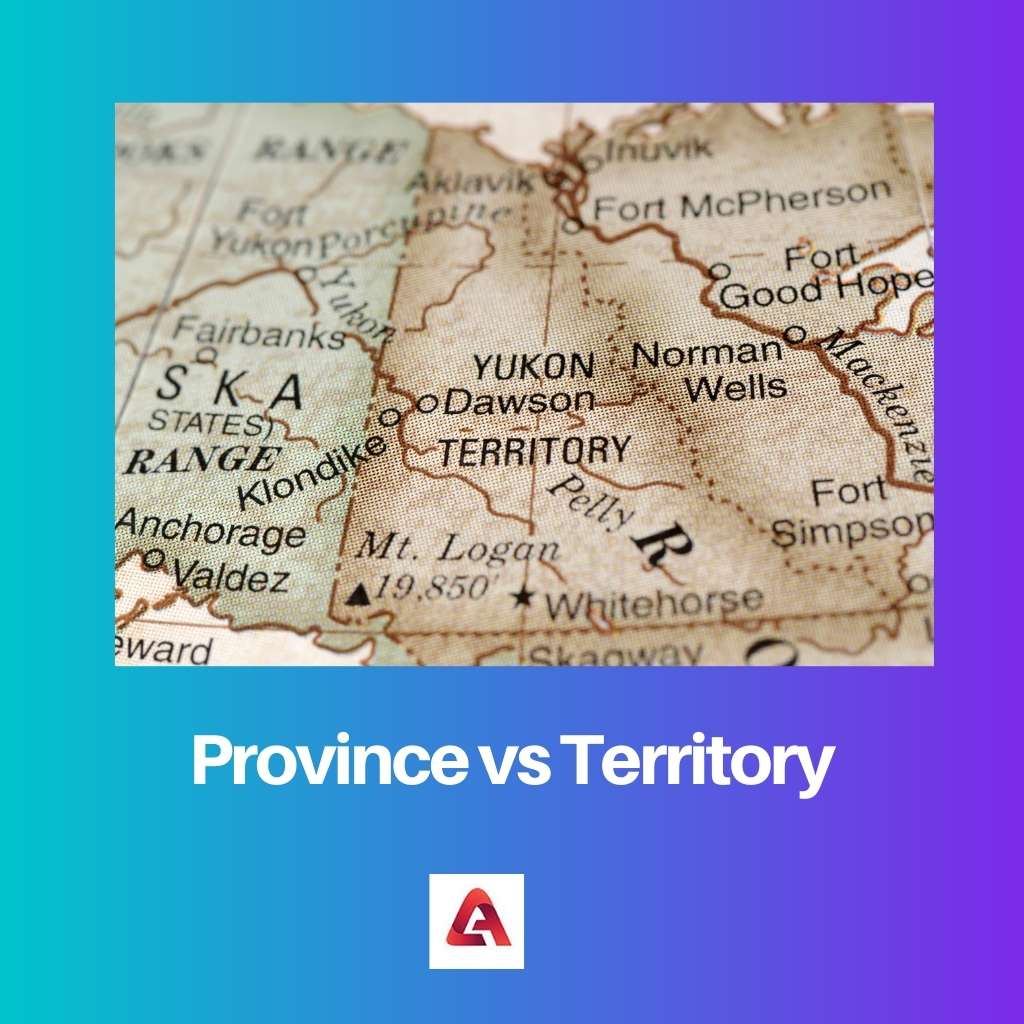 Provincia vs Territorio