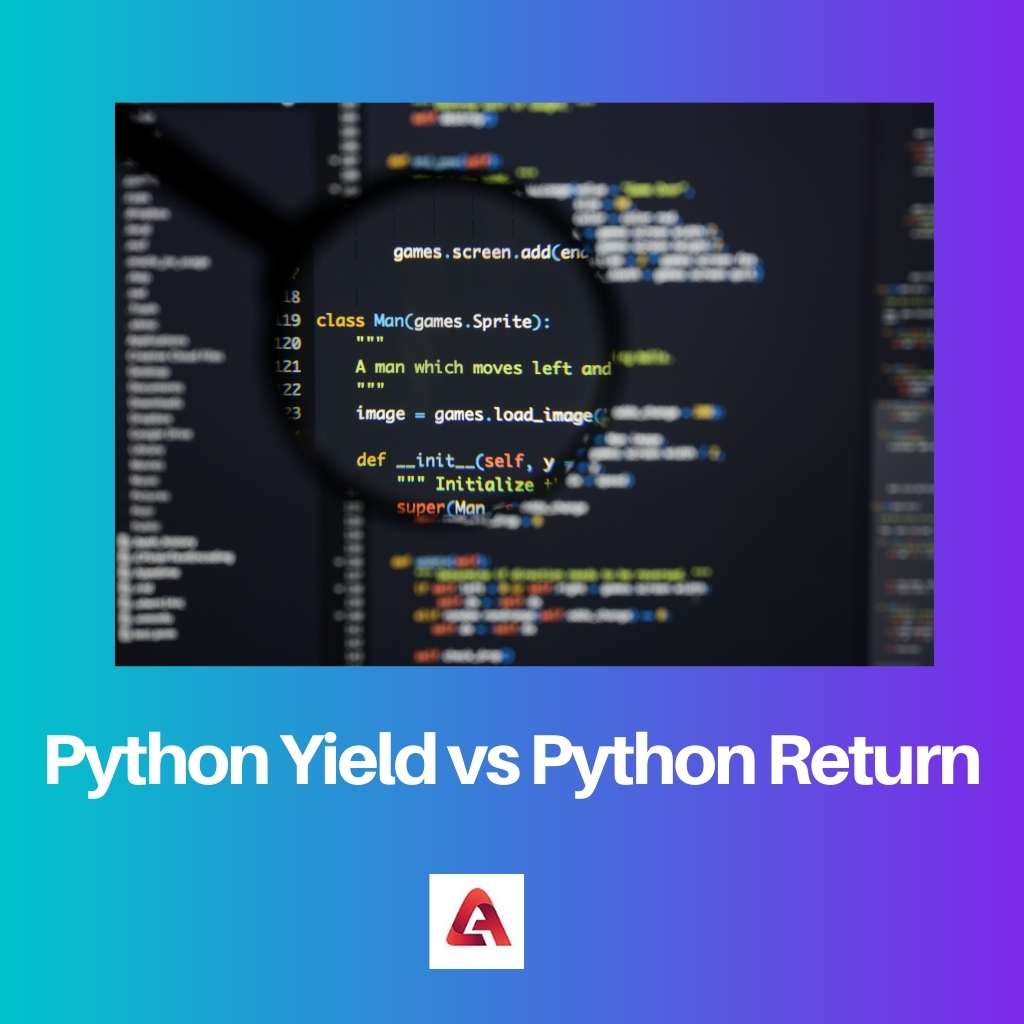 Python の利回りと Python のリターン