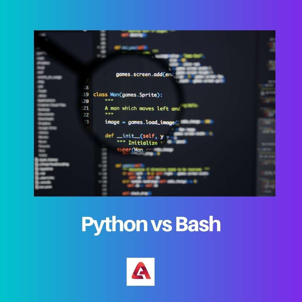 Python versus Bash