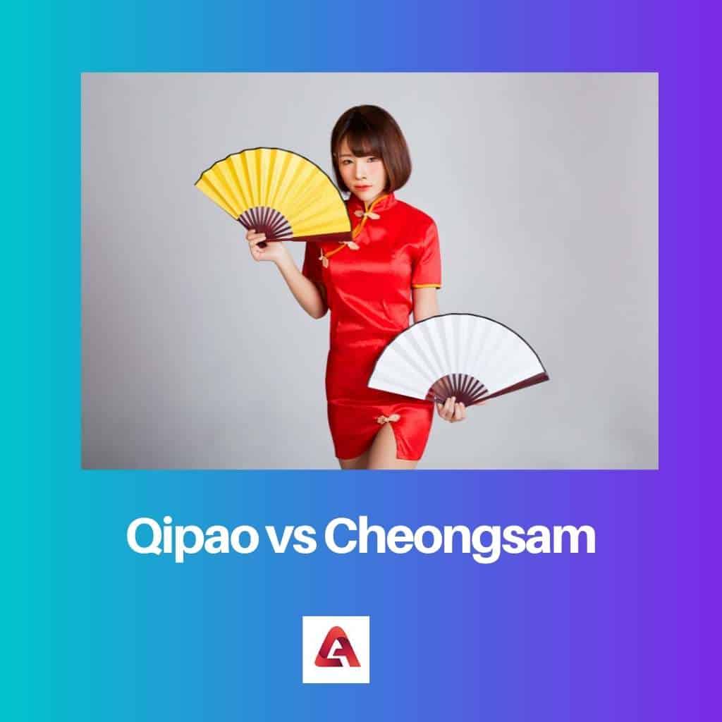 Qipao vs sườn xám