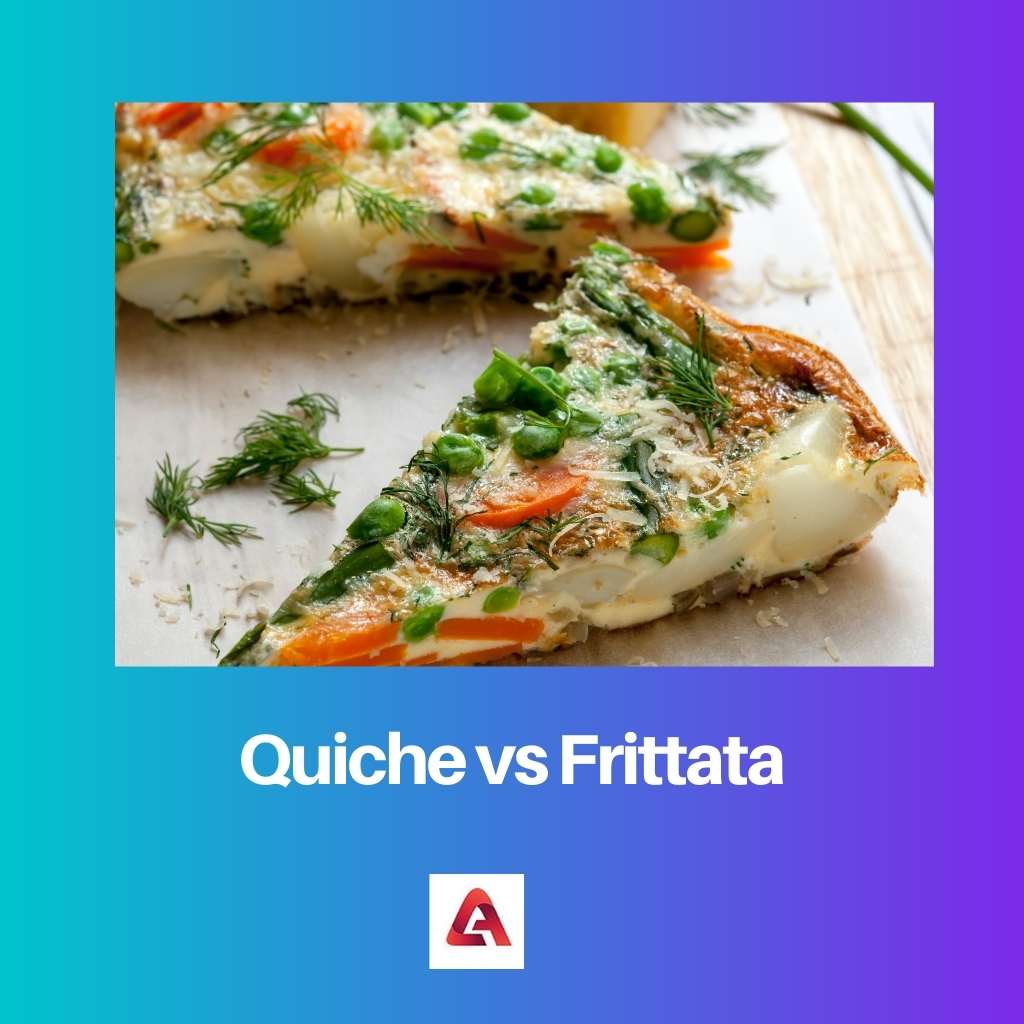 Quiche versus frittata