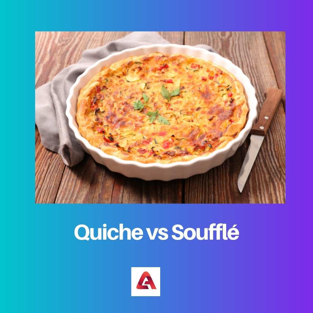 Quiché vs Soufflé