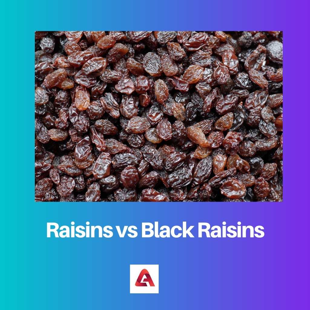 Raisins vs Black Raisins