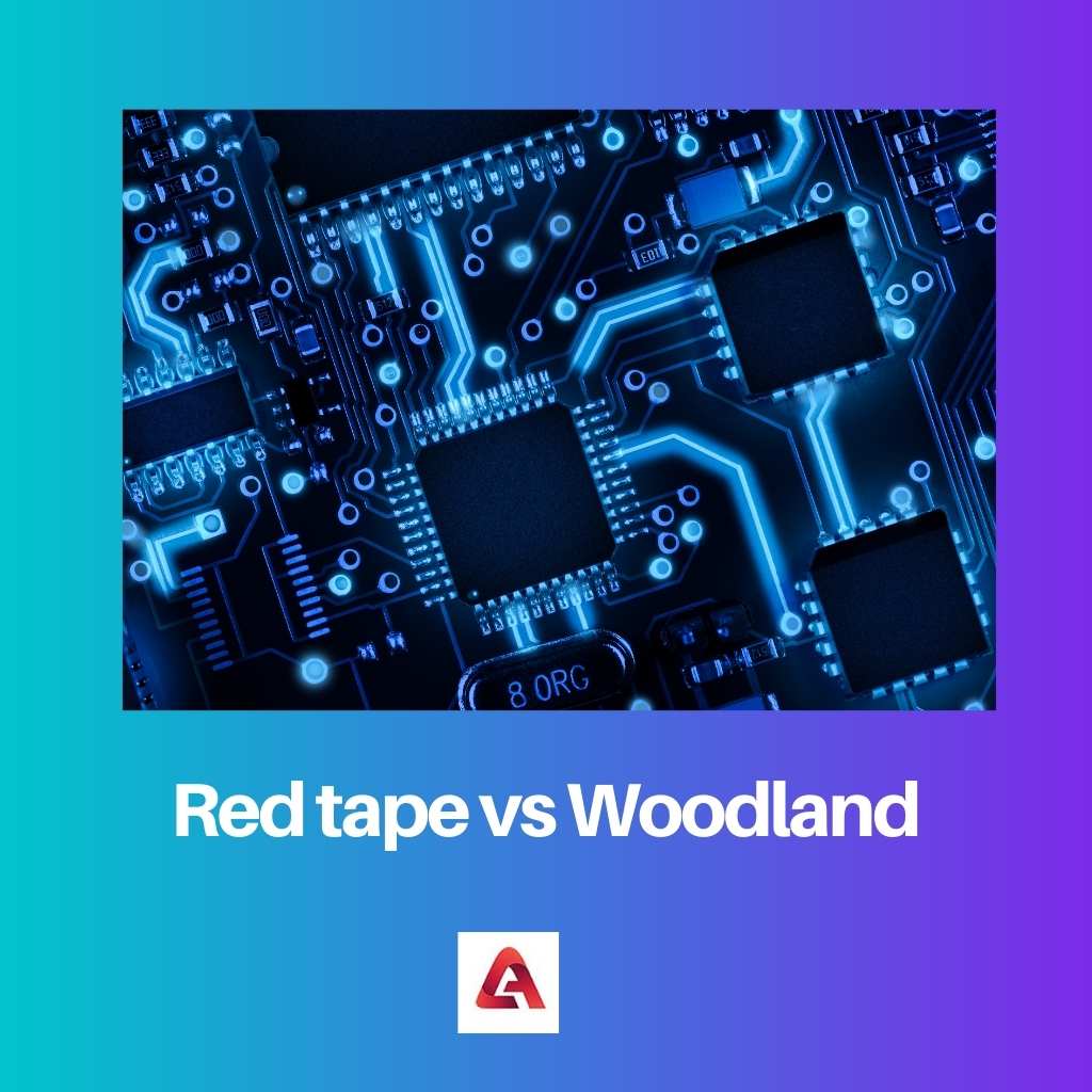 Red tape vs Woodland
