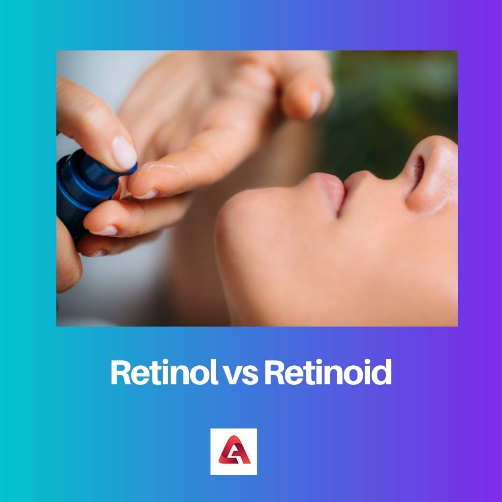 Rétinol vs rétinoïde