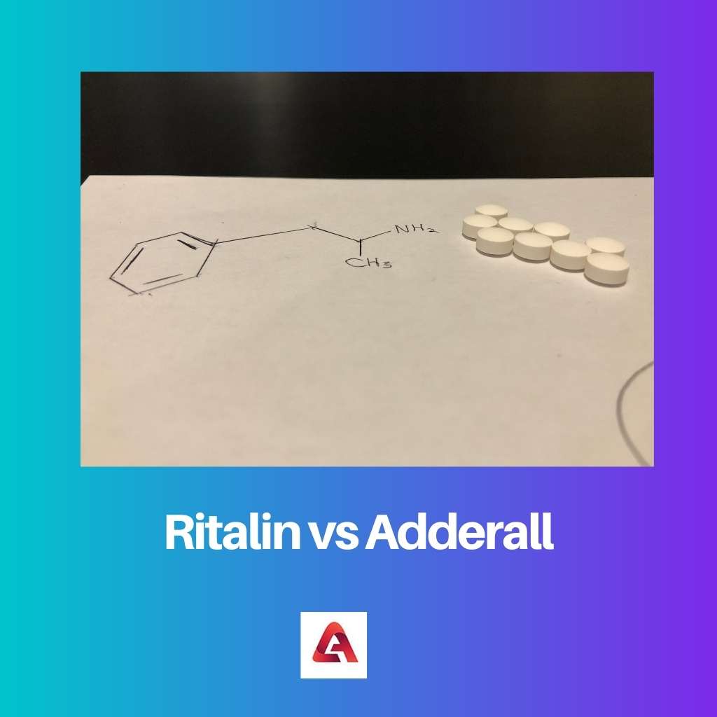 Ritalin so với Adderall