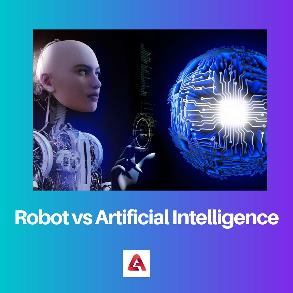 Robot vs umělá inteligence