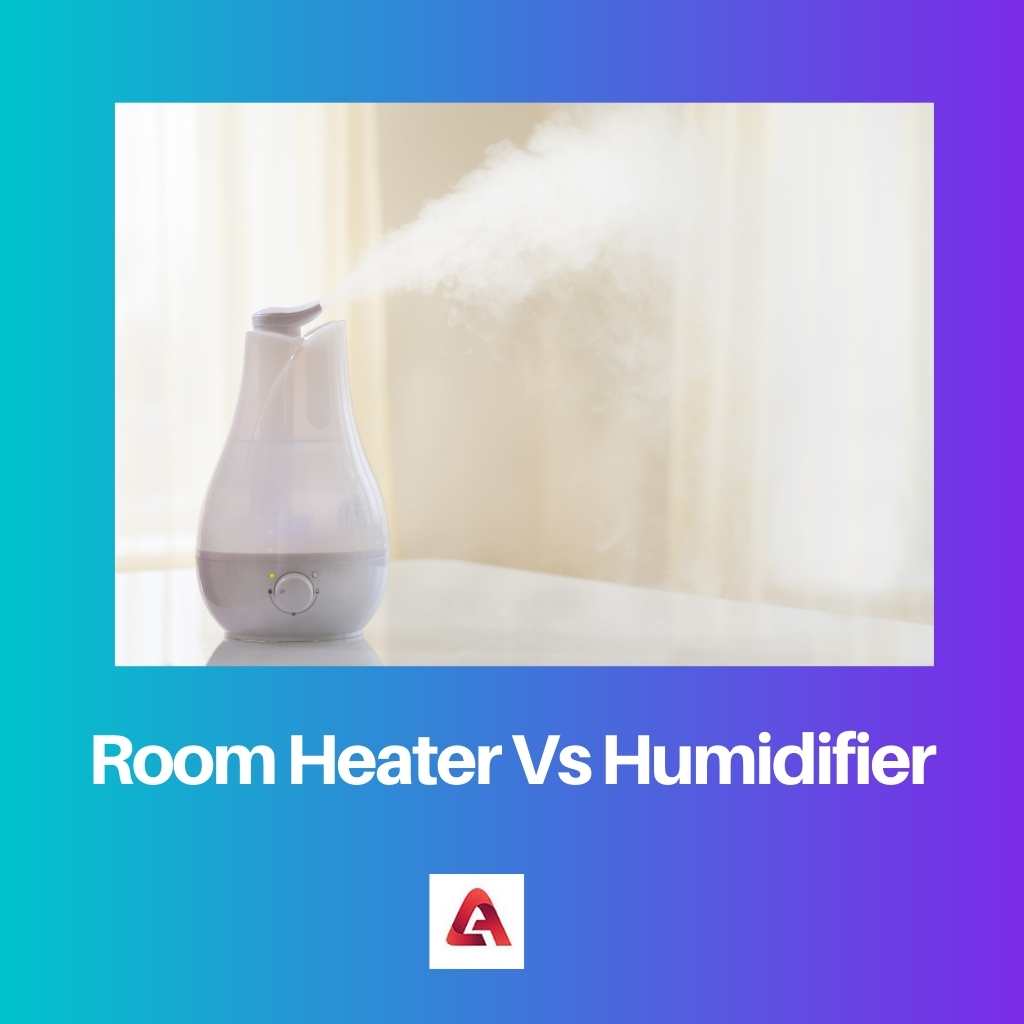 Calentador de habitación vs humidificador