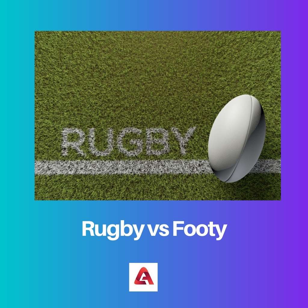 Rugby versus voetbal