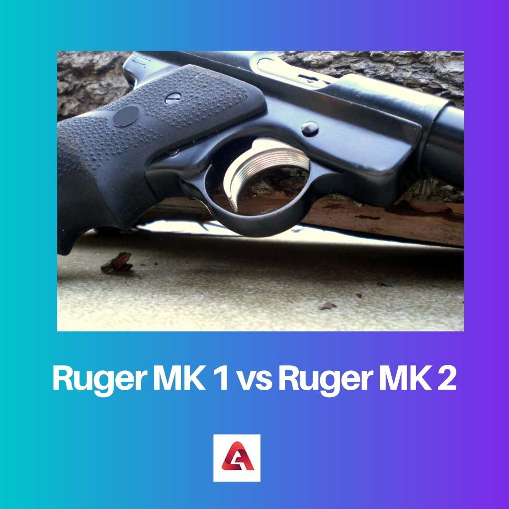 Ruger MK 1 versus Ruger MK 2