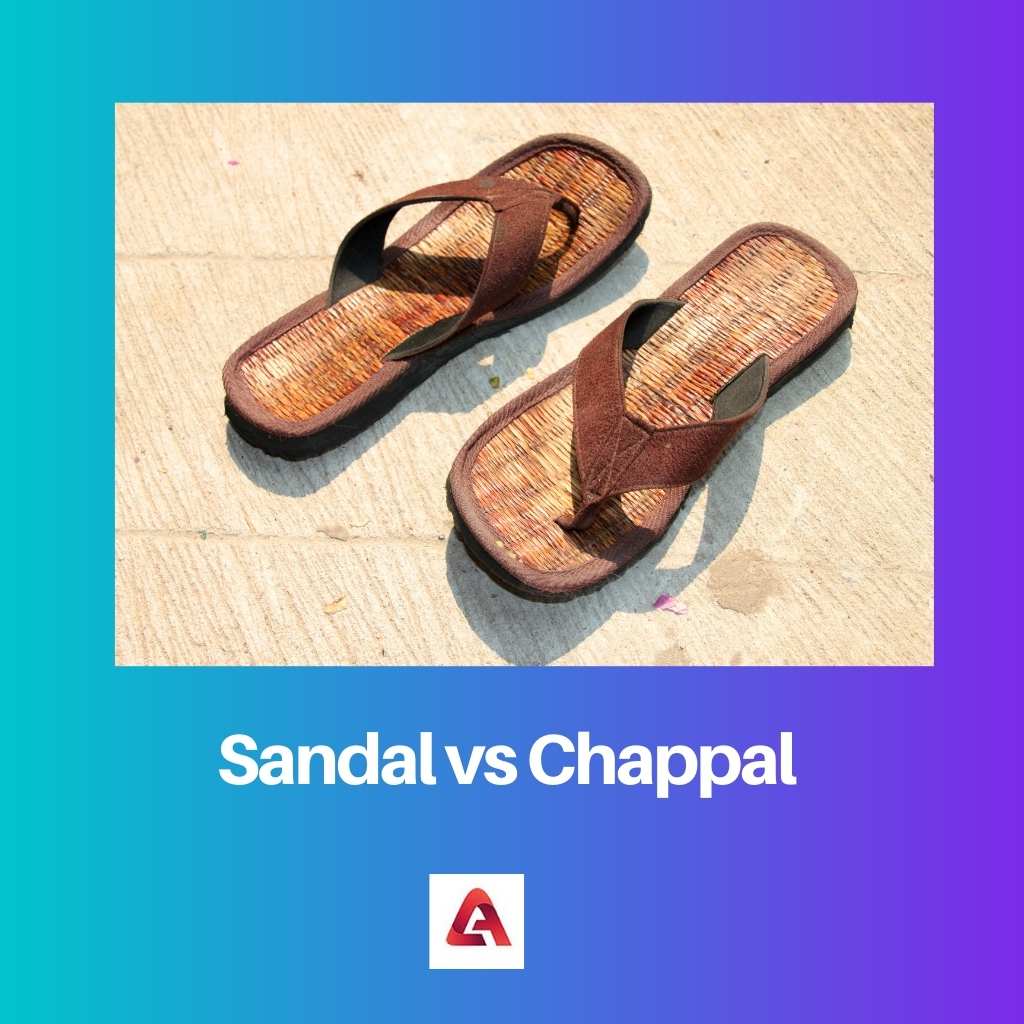 Sandaal tegen Chappal