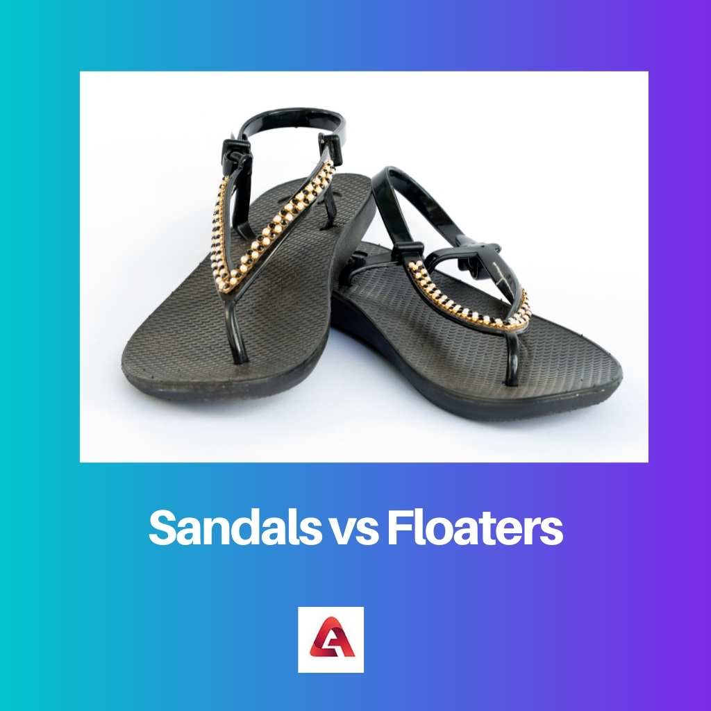 Sandalias vs Flotadores