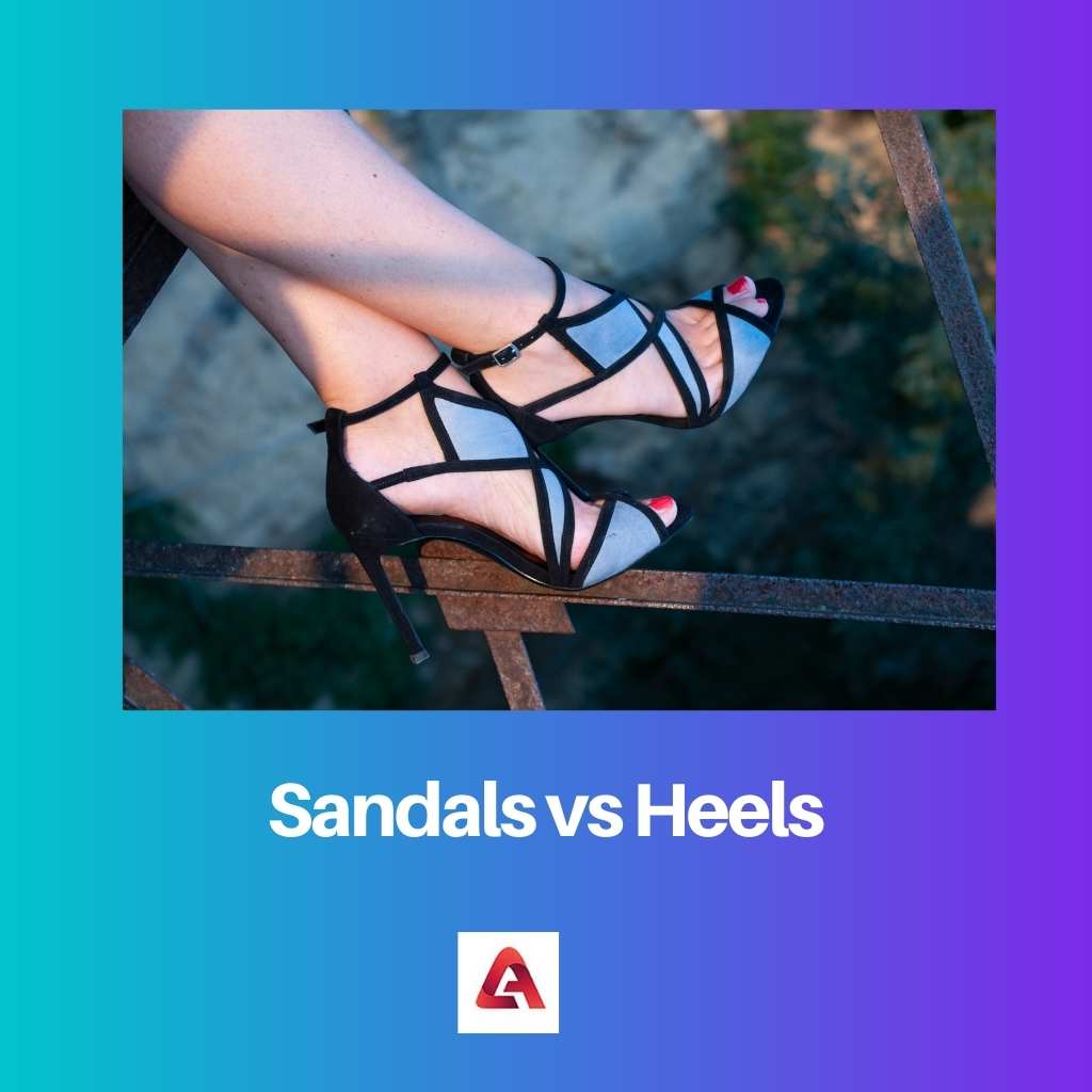 Sandálias vs Saltos