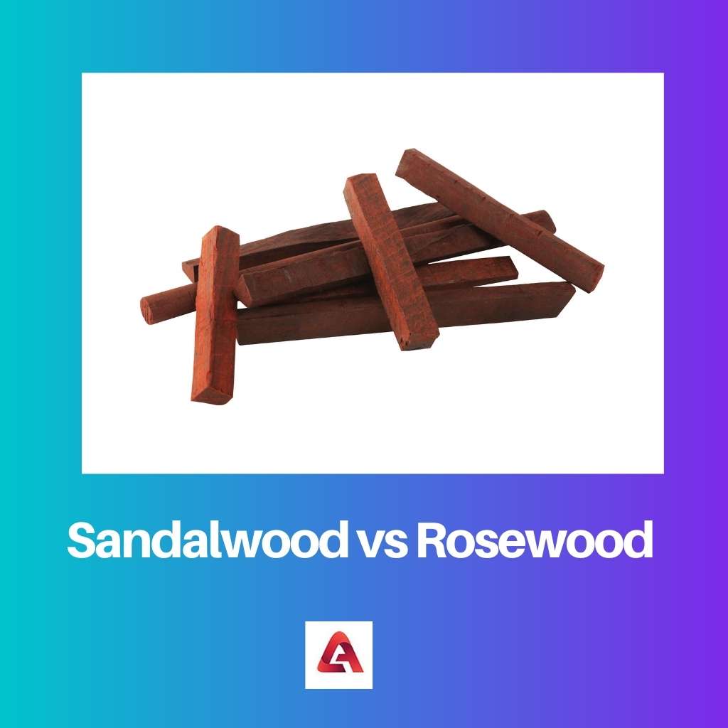 Sandalwood vs Rosewood