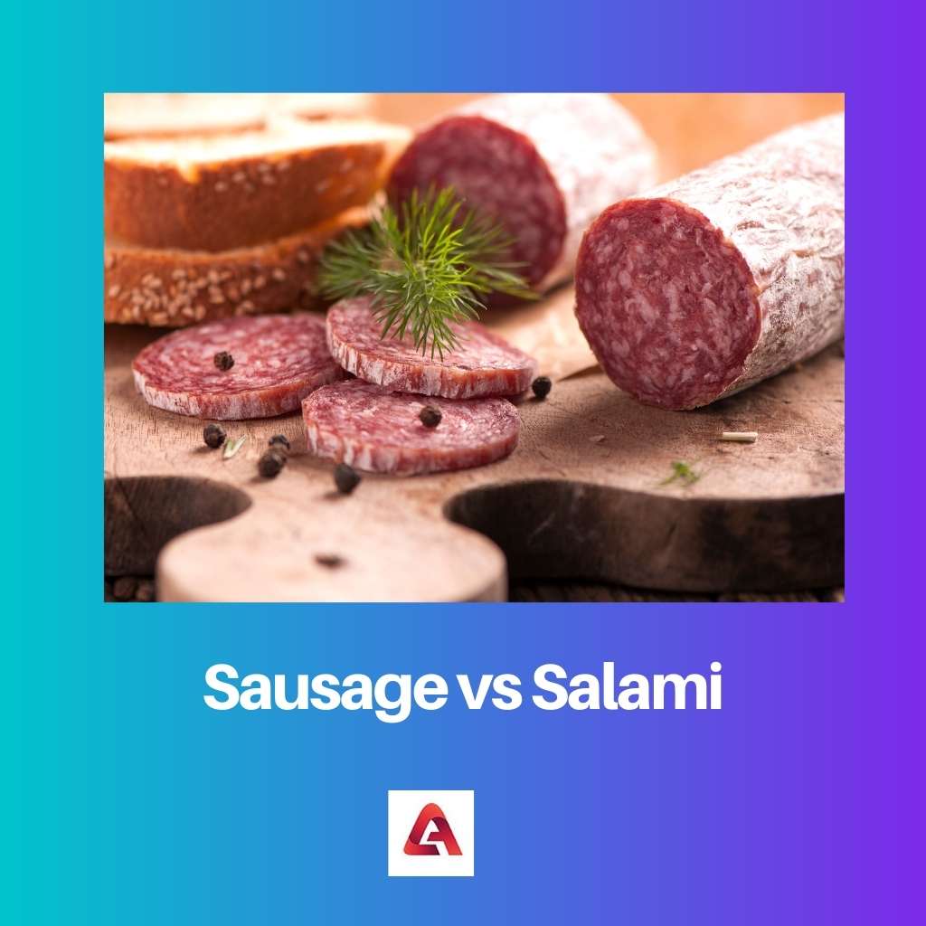 Salsicha vs Salame