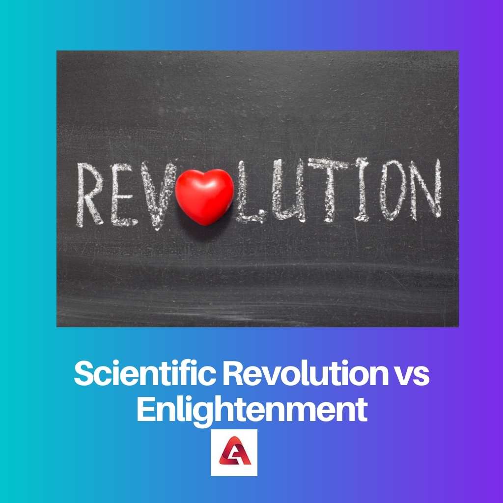 Tieteellinen vallankumous vs valistus
