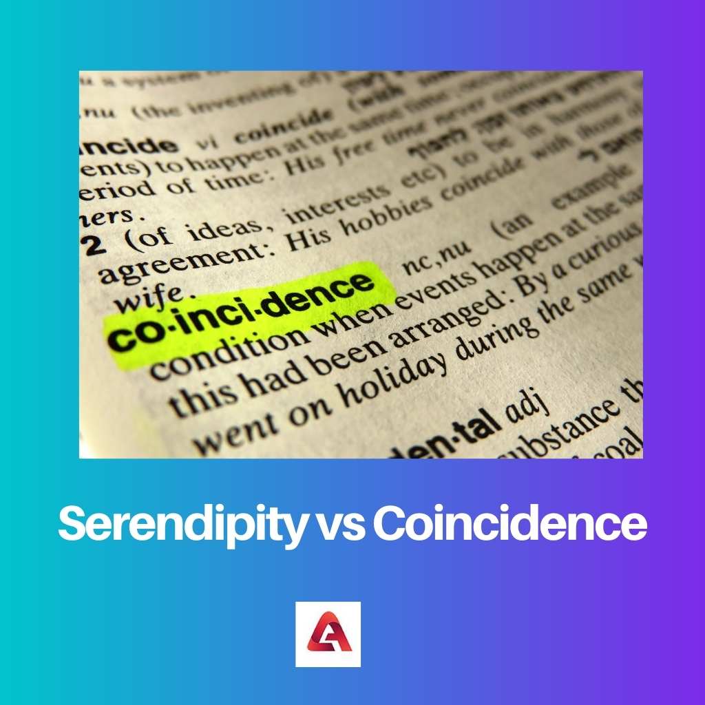 Sérendipité vs Coïncidence