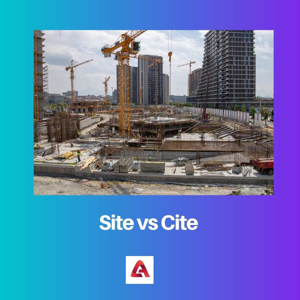 Site vs Cité