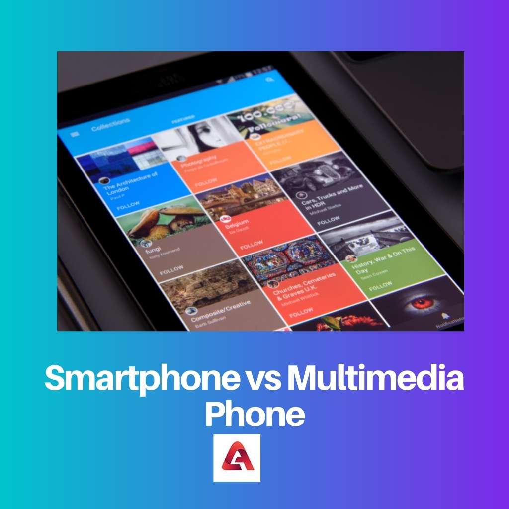 Smartphone vs Multimedia Phone